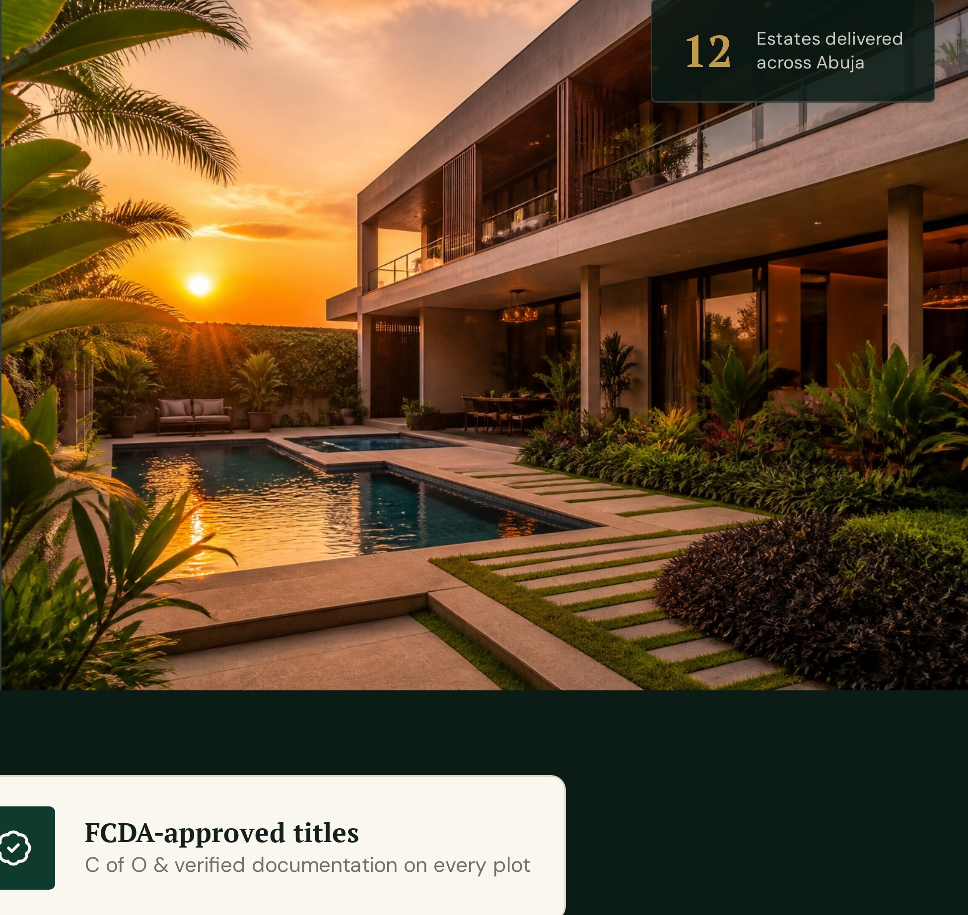 Maitama Sunset Villa